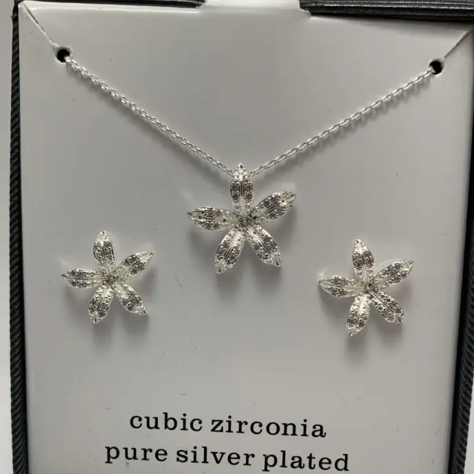 Necklace and earring set
