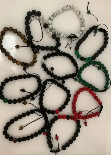 beaded bangles
